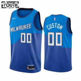 Dres Milwaukee Bucks Prilagođeni 2020-21 City Edition Swingman - Dječji